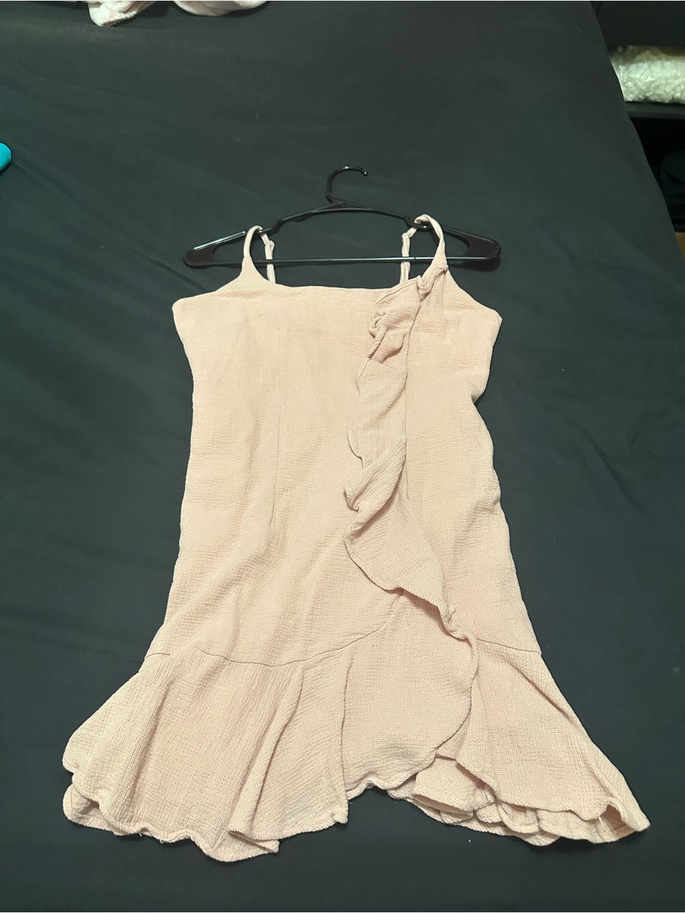 Hello Molly Pink Ruffle Mini Dress - Picture 7 of 9